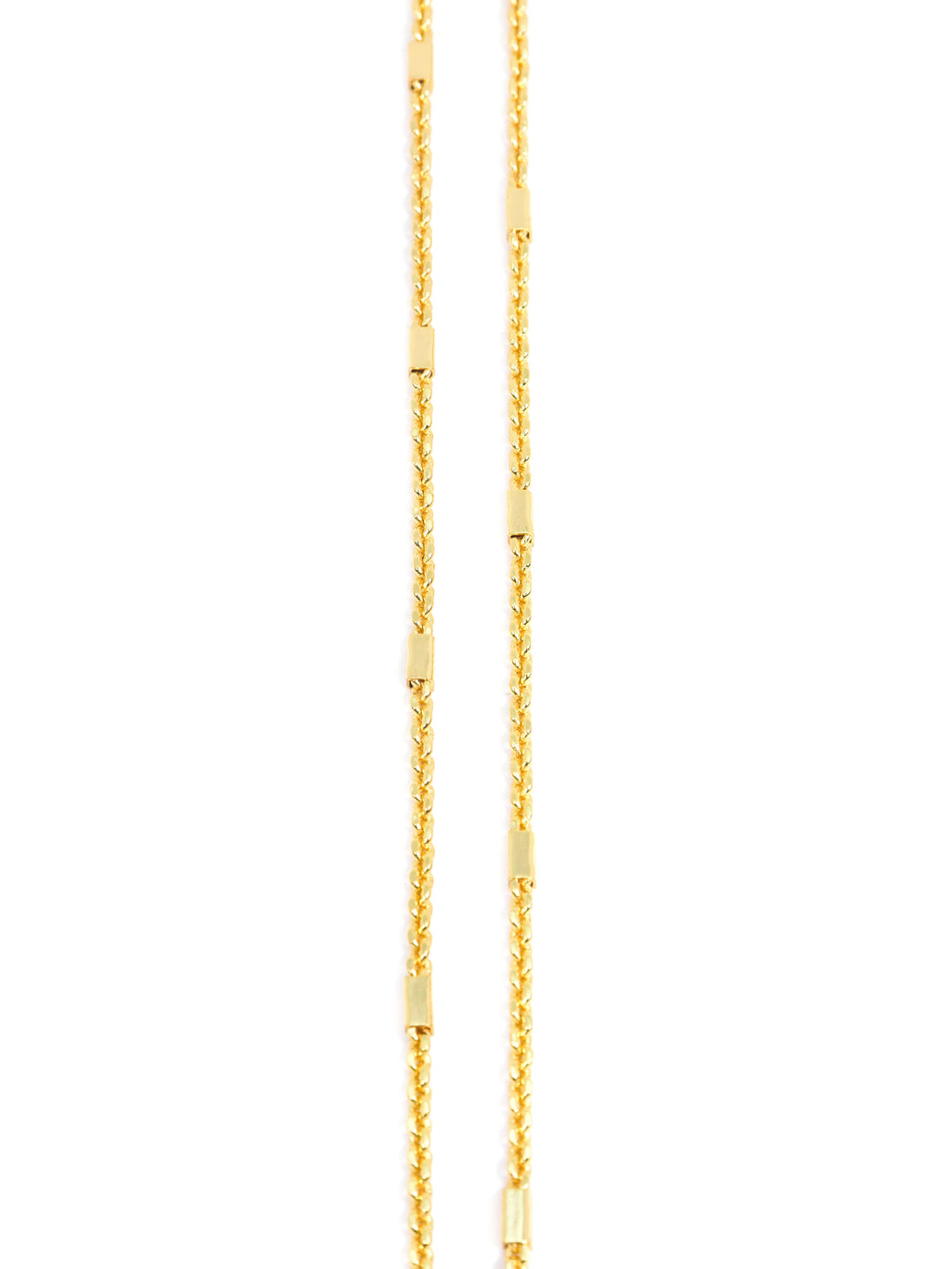 City Girl 24 CT Gold Plated Anti Tarnish 20 inch Copper Chain for Girls and Women.(CN 1156)