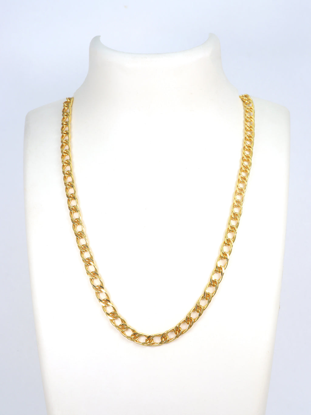City Girl 24 CT Gold Plated 24 inch Copper Chain for Men.(CN 1078)