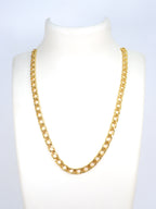 City Girl 24 CT Gold Plated 24 inch Copper Chain for Men.(CN 1078)