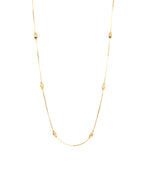 City Girl 24 CT Gold Plated Anti Tarnish 24 inch Copper Chain for Girls and Women.(CN 1617)