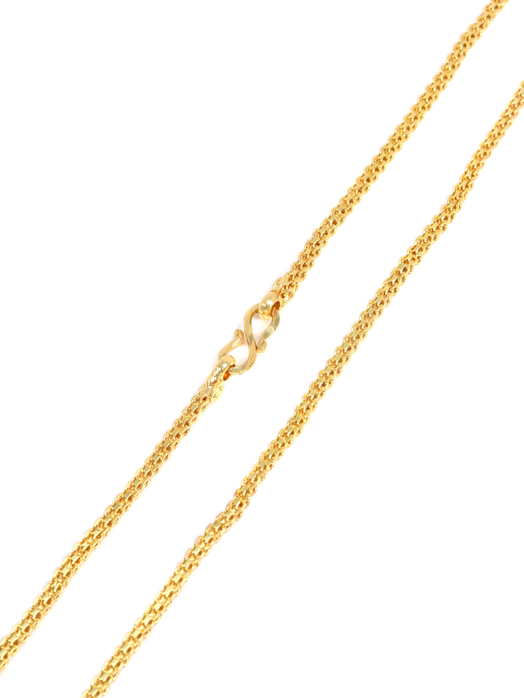 City Girl 24 CT Gold Plated 24 inch Copper Chain for Girls and Women.(CN 3901)