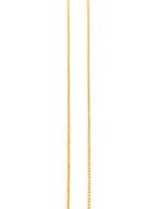 City Girl 24 CT Gold Plated Anti Tarnish 20 inch Copper Chain for Girls and Women.(CN 1577)