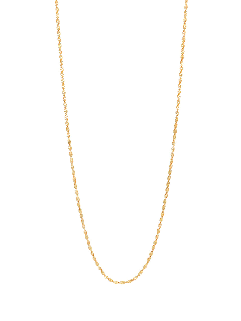 City Girl 24 CT Gold Plated Anti Tarnish 24 inch Copper Chain for Girls and Women.(DCP1)