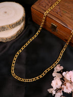 City Girl 24 CT Gold Plated 24 inch Copper Chain for Men.(CN 1078)