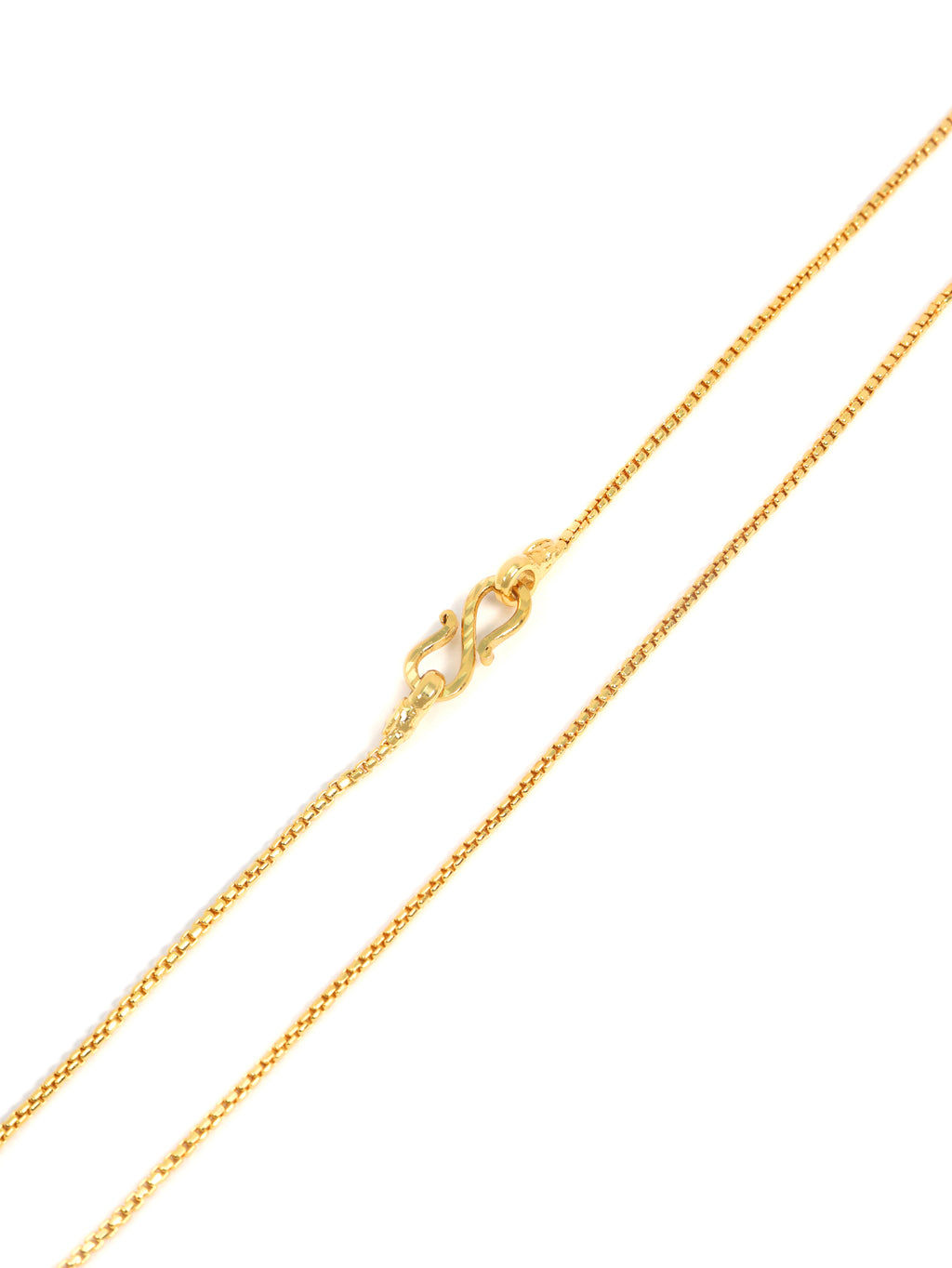 City Girl 24 CT Gold Plated Anti Tarnish 20 inch Copper Chain for Girls and Women.(CN 1577)
