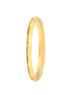 City Girl 24ct Gold Plated Anti Tarnish Iron Kada Bangle Bracelet for Men and Boys. (1 Pc) (KADA 108)
