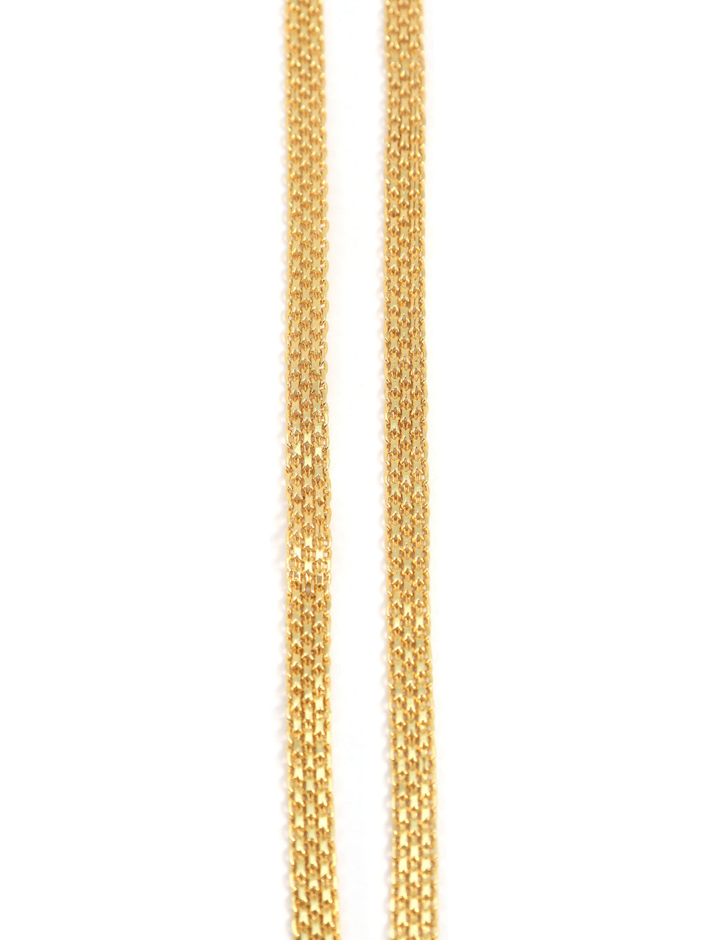 City Girl 24 CT Gold Plated Anti Tarnish 20 inch Copper Chain for Men and Women.(CN 50)