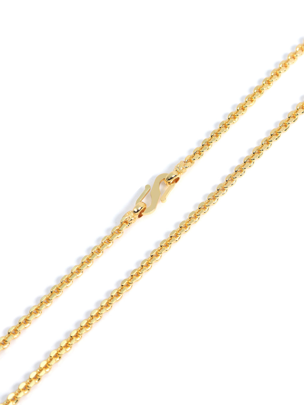City Girl 24 CT Gold Plated Anti Tarnish 24 inch Copper Chain for Men and Women.(CN 1666)