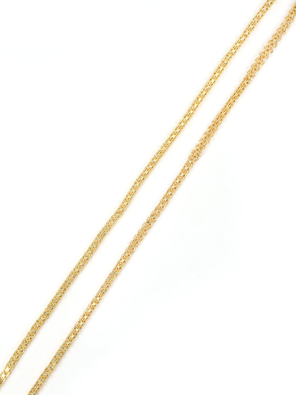 City Girl 24 CT Gold Plated 24 inch Copper Chain for Girls and Women.(CN 3901)