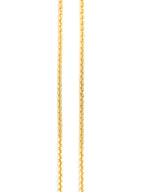 City Girl 24 CT Gold Plated Anti Tarnish 24 inch Copper Chain for Men and Women.(CN 1666)