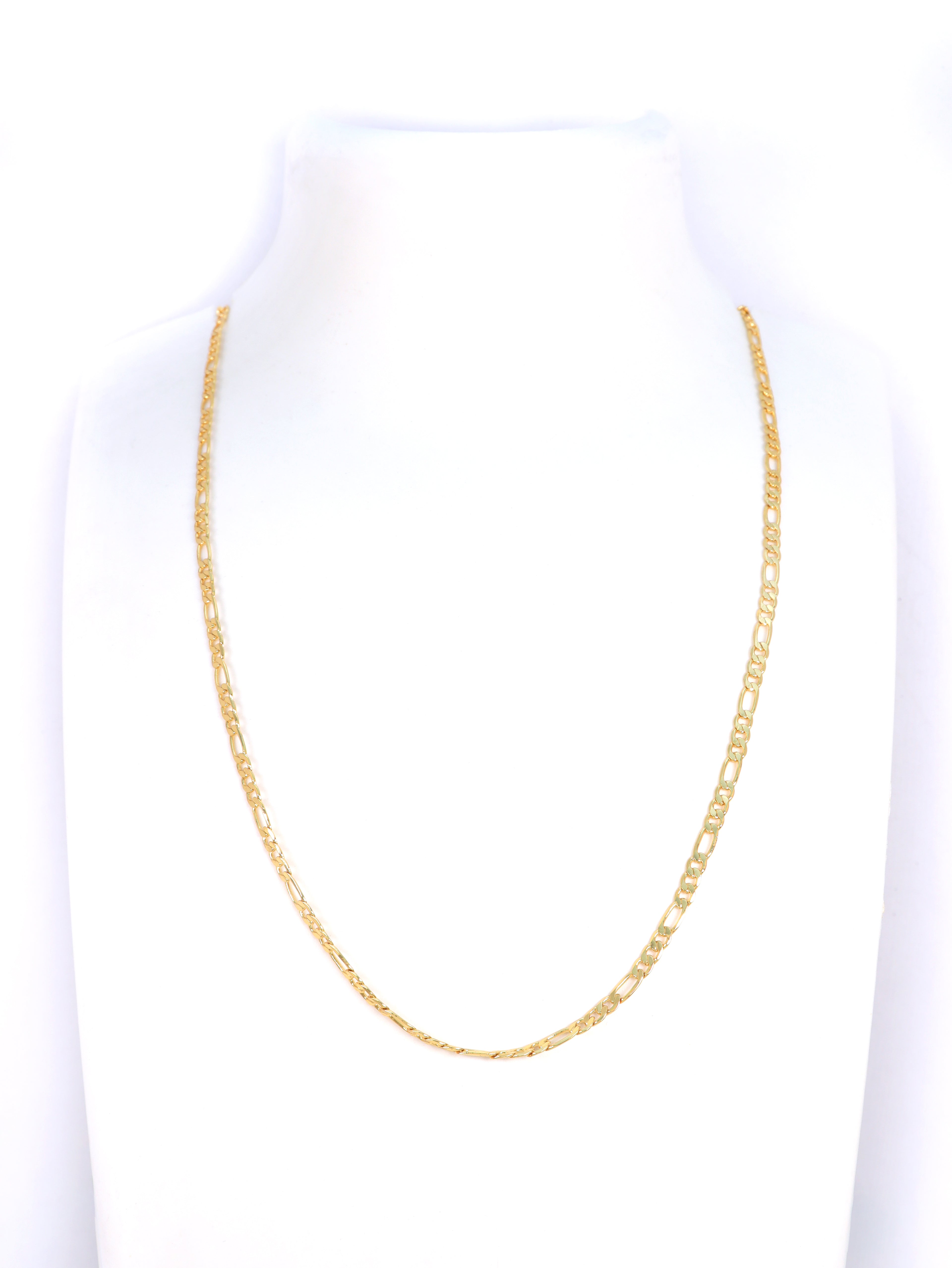 City Girl 24 CT Gold Plated Anti Tarnish 24 inch Copper Chain for Men and Women.(CN 4068)