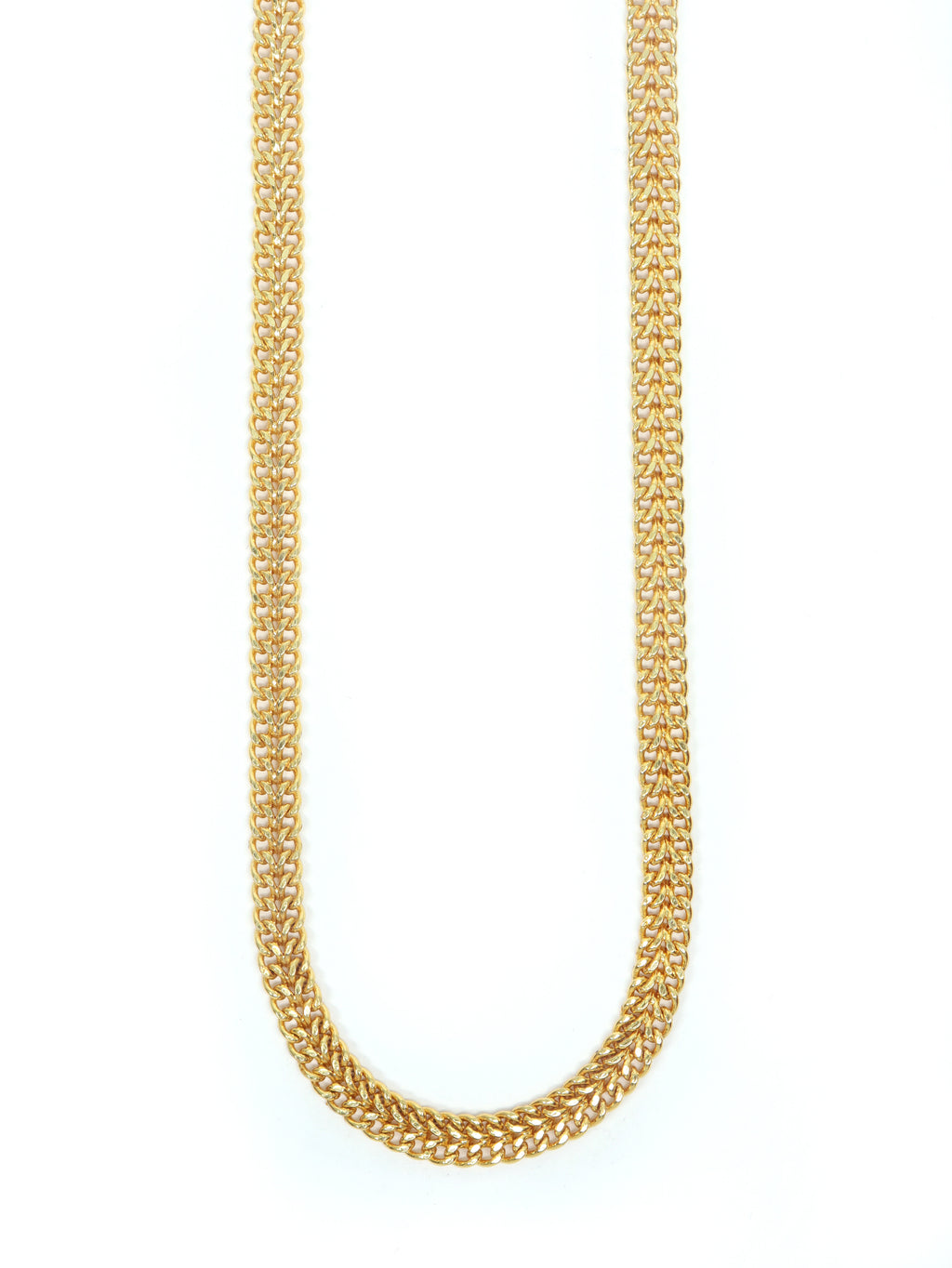 City Girl 24 CT Gold Plated Anti Tarnish 20 inch Copper Chain for Men and Boys.(CN 306A)