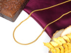 City Girl 24 CT Gold Plated 20 INCH Copper Chain for Men and Women.(CN 1629)