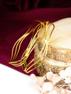 City Girl Traditional Handcrafted Anti Tarnish 24ct Gold Plated Copper Bangle KADA Set For Women and Girls. (2 pcs) (SP 706)