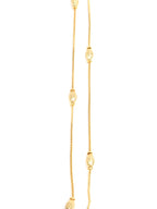 City Girl 24 CT Gold Plated Anti Tarnish 24 inch Copper Chain for Girls and Women.(CN 1617)