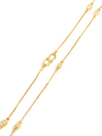 City Girl 24 CT Gold Plated Anti Tarnish 24 inch Copper Chain for Girls and Women.(CN 1617)