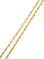 City Girl 24 CT Gold Plated 20 INCH Copper Chain for Men and Women.(CN 1629)