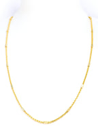 City Girl 24 CT Gold Plated Anti Tarnish 20 inch Copper Chain for Girls and Women.(CN 1156)