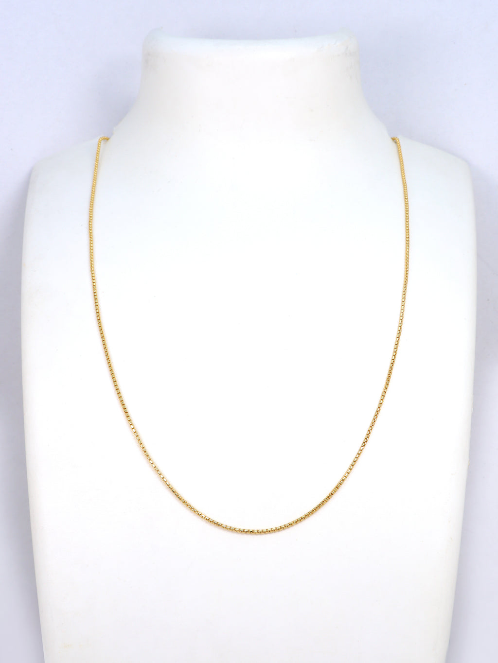 City Girl 24 CT Gold Plated Anti Tarnish 20 inch Copper Chain for Girls and Women.(CN 1577)