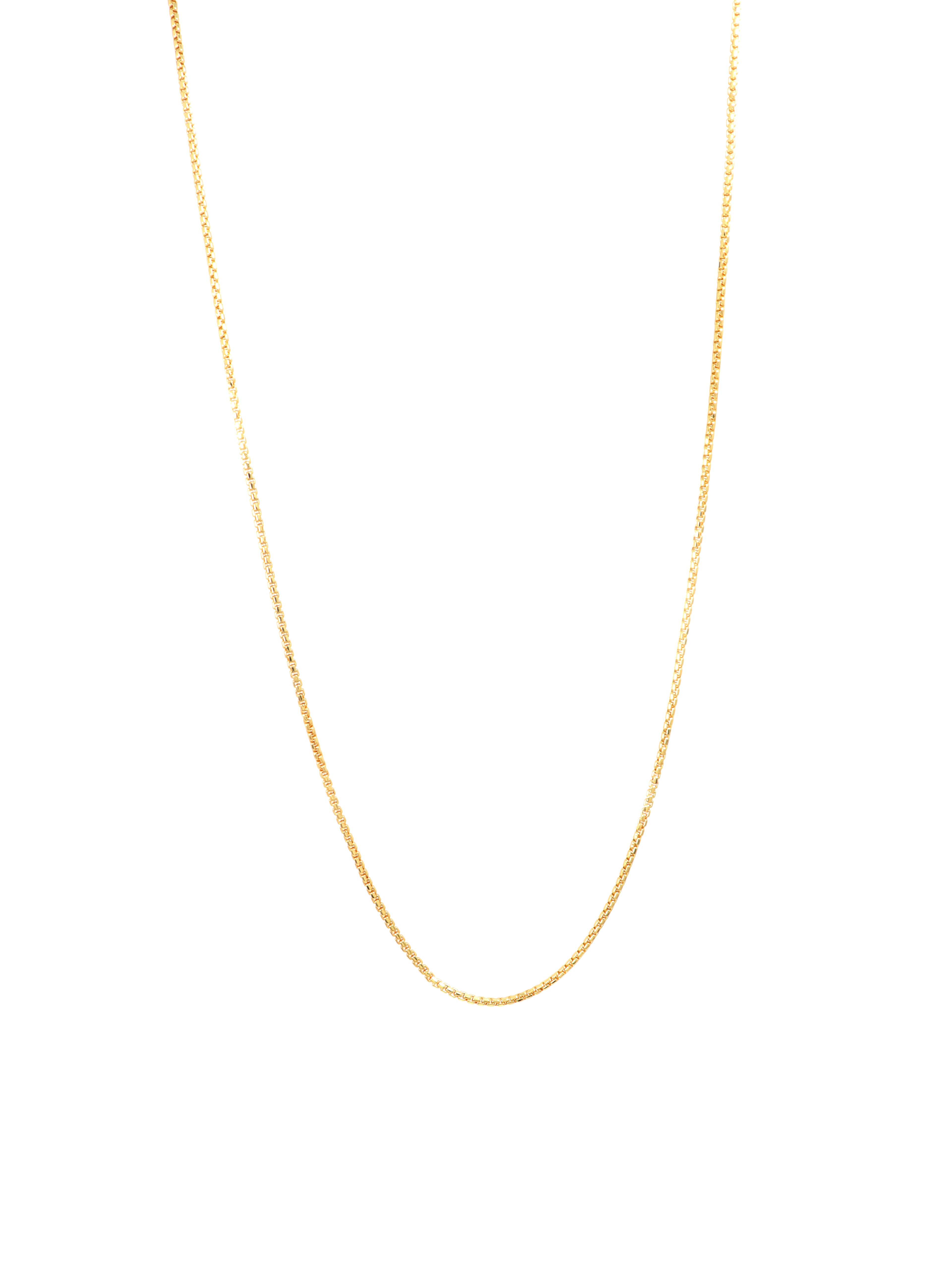 City Girl 24 CT Gold Plated Anti Tarnish 20 inch Copper Chain for Girls and Women.(CN 1577)