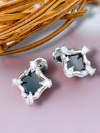 City Girl CZ Stone Stainless Steel Anti-Tarnish Golden Earrings – Luxe Minimalist