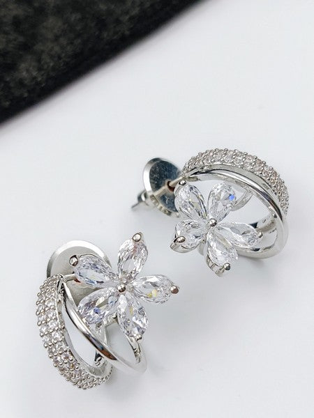 Midnight Charm – Black CZ Western Studs