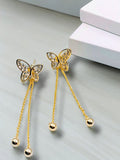 Butterfly Bliss – Anti-Tarnish Gold Earrings