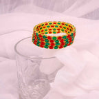 American Diamond Bangle – Divina Collection (Pack of 4)
