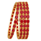 American Diamond Bangle – Radiant Collection (Pack of 4)