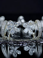 Midnight Charm – Black CZ Western Studs