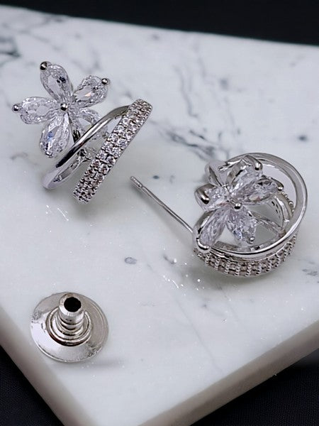 Midnight Charm – Black CZ Western Studs