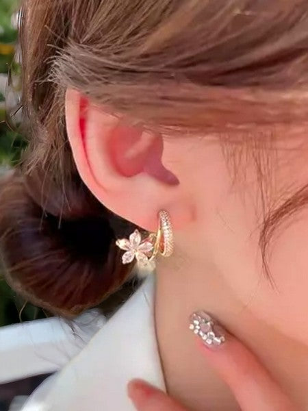 Midnight Charm – Black CZ Western Studs
