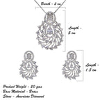 City Girl AD Brass Timeless Glow Pendant Set