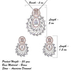 City Girl AD Brass Timeless Glow Pendant Set