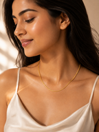 City Girl Pack of 3 Gold Plated Necklace Chains for Women & Girls | 18 Inch Chain Set | Lightweight Daily Wear Jewellery | Elegant Minimalist Fashion Chains | Gold Tone Necklace Combo